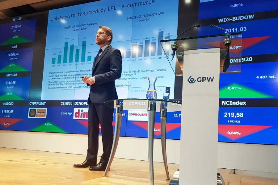 For the first time LPP records over a half of revenues generated by foreign sales For the first time LPP records over a half of revenues generated by foreign sales