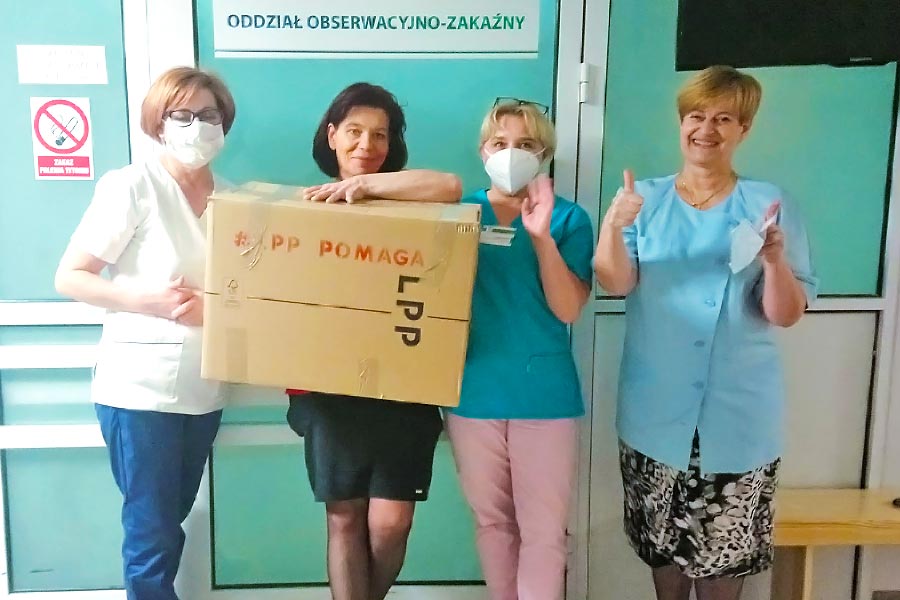 LPP has already provided 100,000 protective masks LPP has already provided 100,000 protective masks