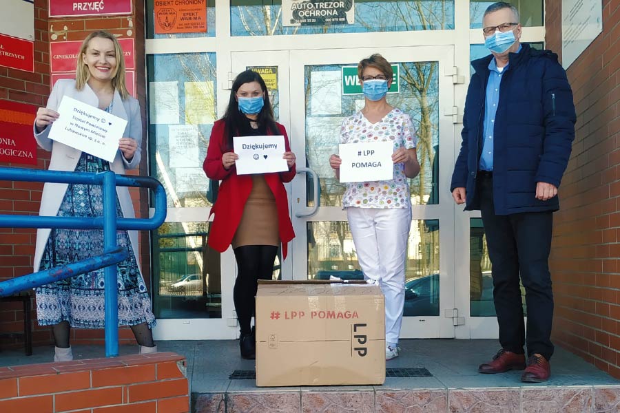 LPP has already donated over a quarter of a million masks to medical facilities LPP has already donated over a quarter of a million masks to medical facilities