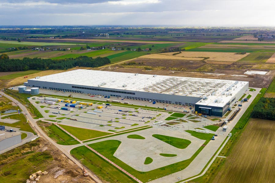 LPP has completed the construction works on site of the Distribution Centre in Brześć Kujawski LPP has completed the construction works on site of the Distribution Centre in Brześć Kujawski