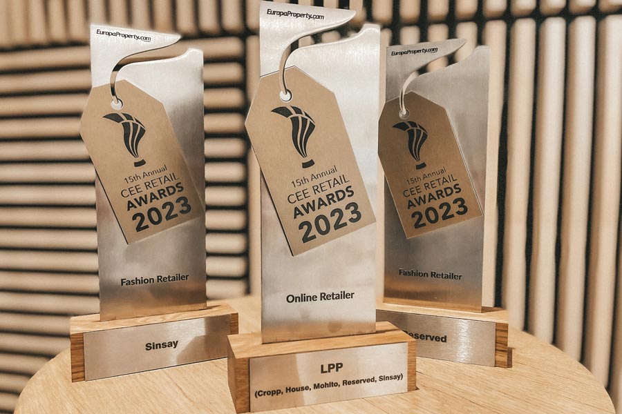 LPP wins three awards in the CEE Retail Awards competition