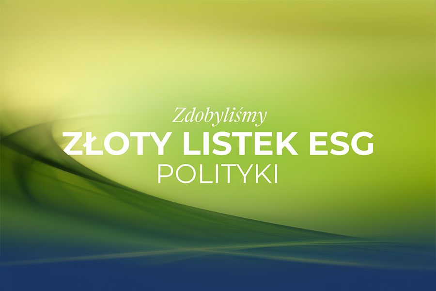 LPP po raz trzeci z rzędu zdobywcą Złotego Listka ESG